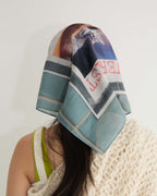 Postcard scarf