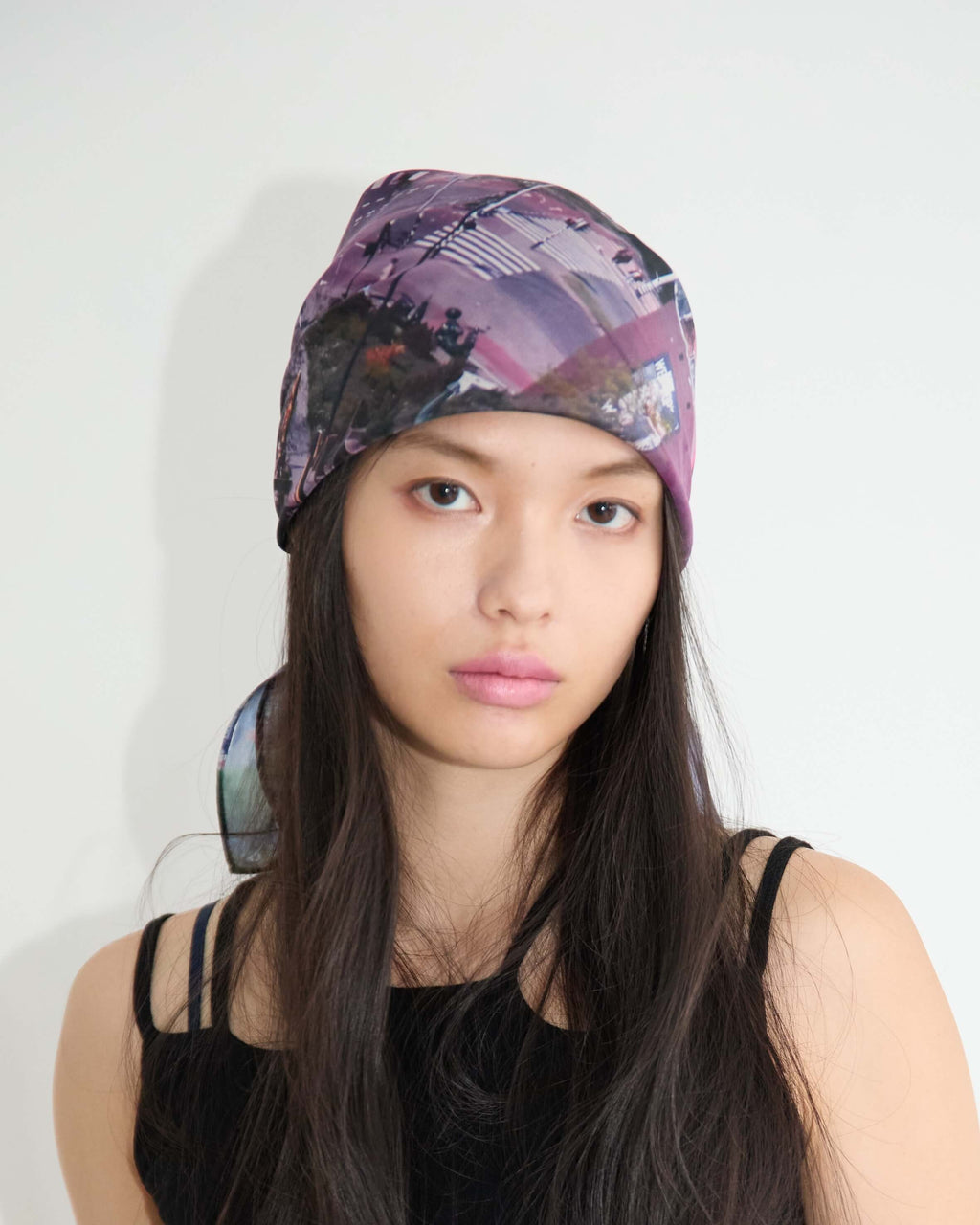 Postcard scarf