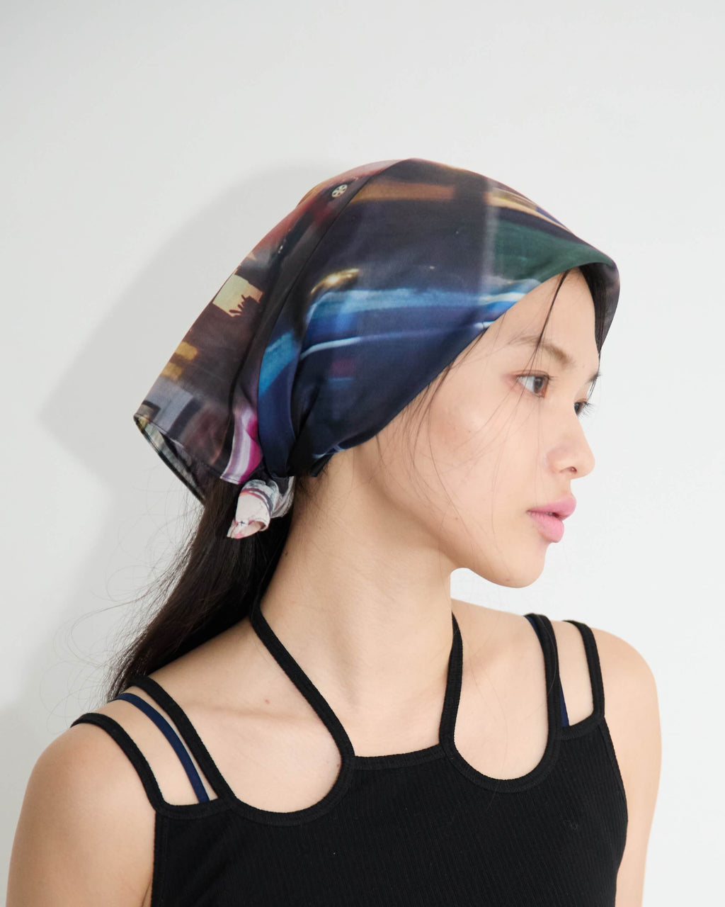 Postcard scarf