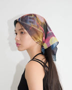 Postcard scarf