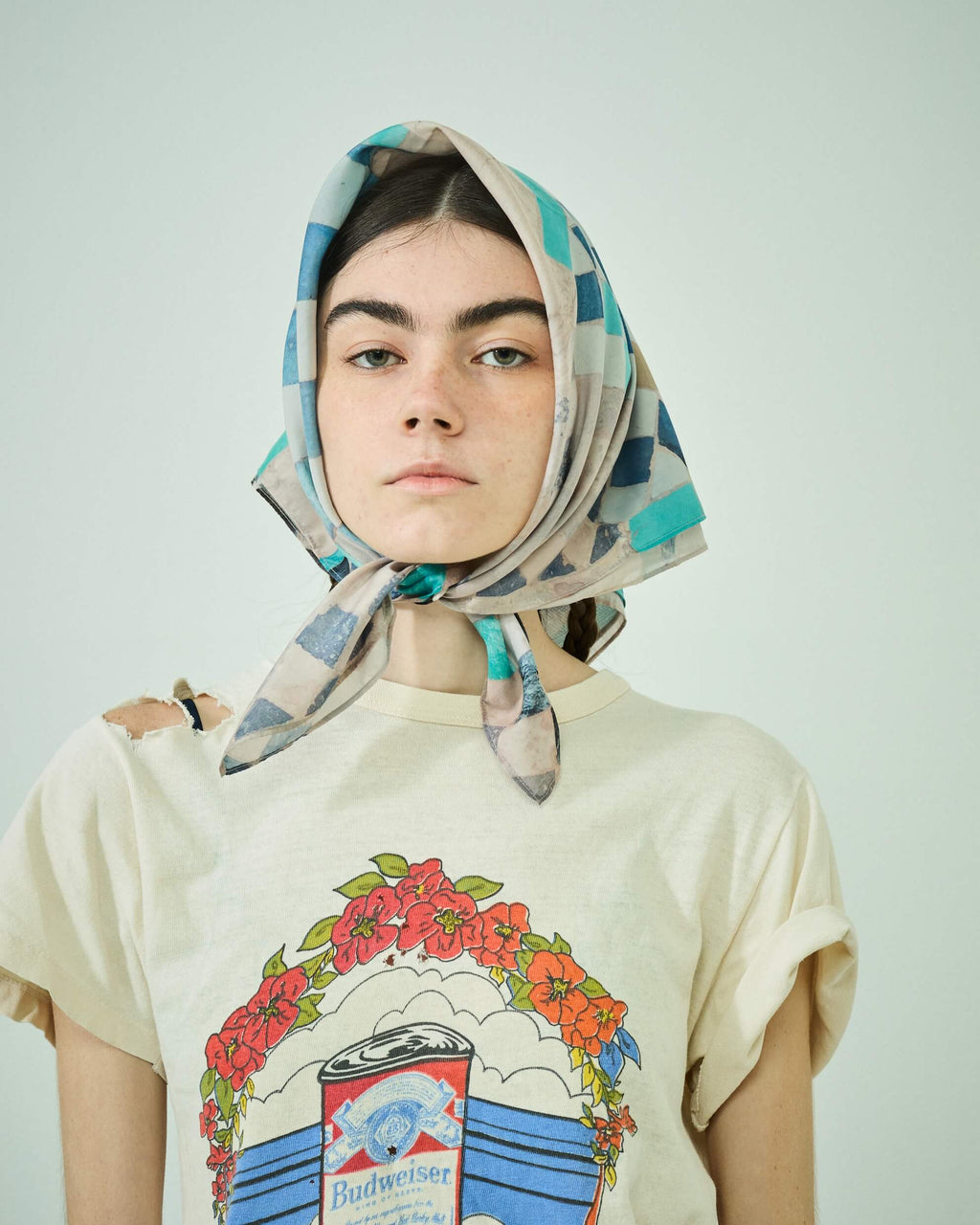 LY Postcard scarf