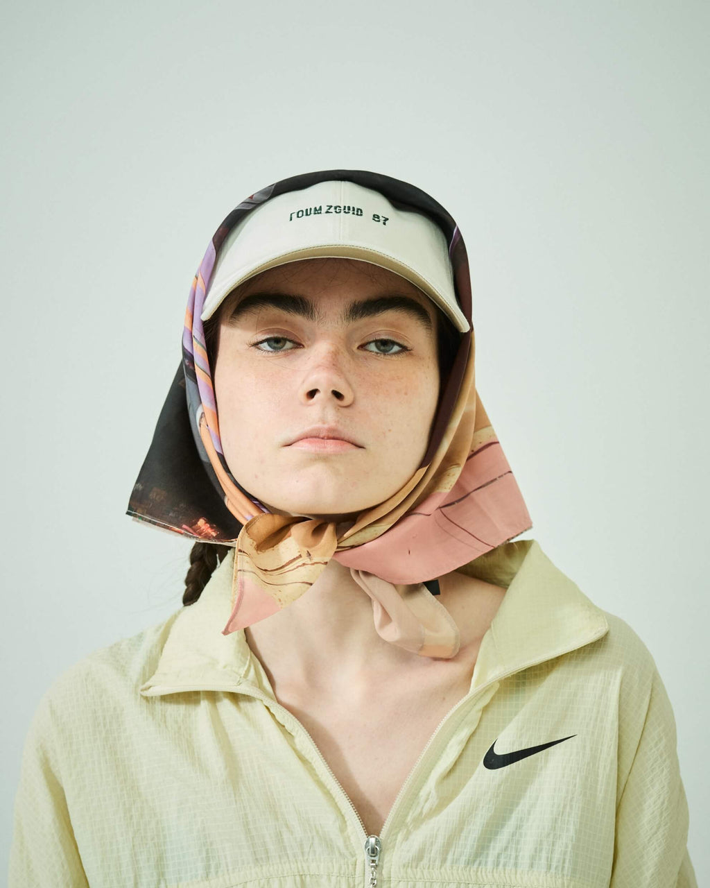 LY Postcard scarf