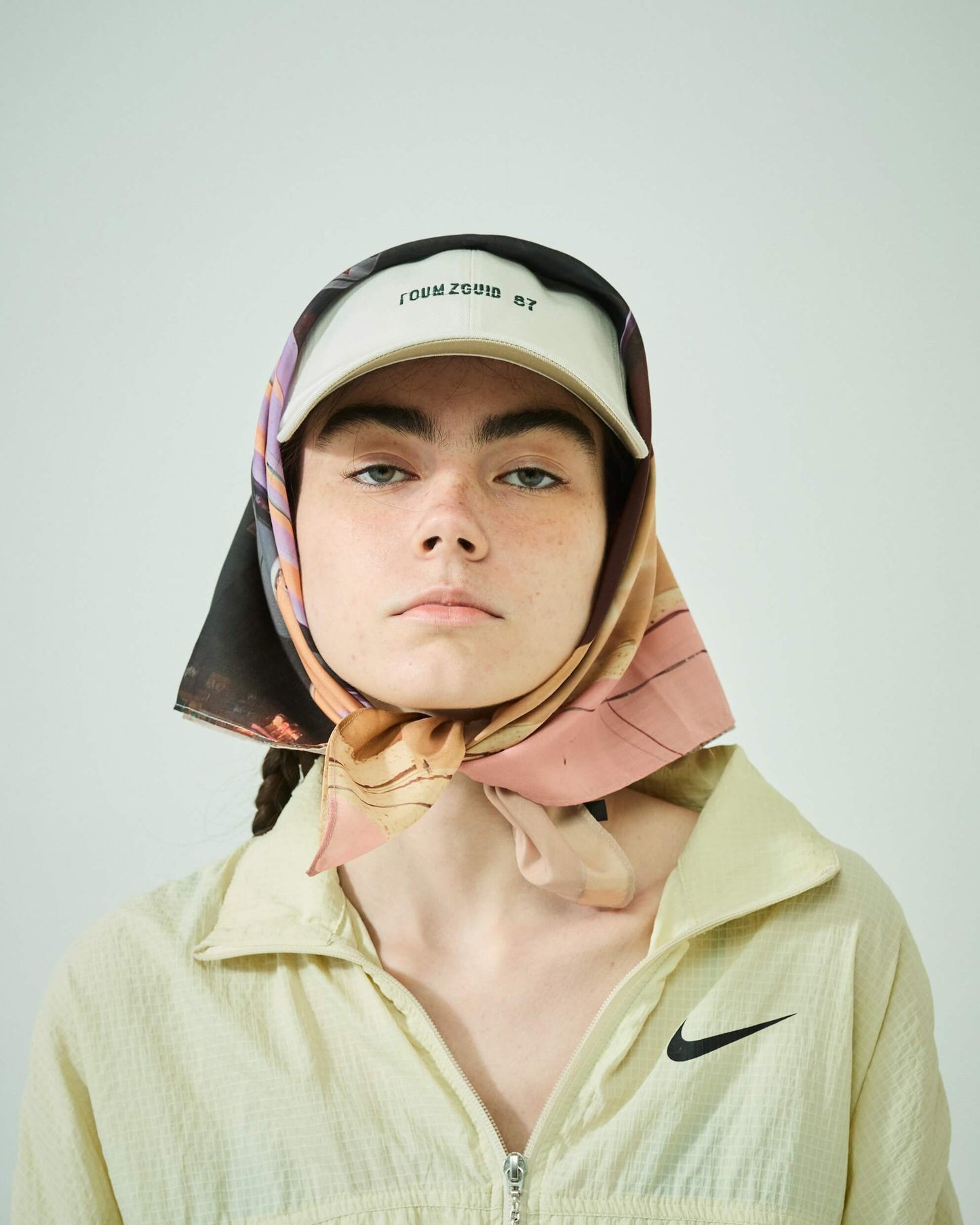 Postcard scarf