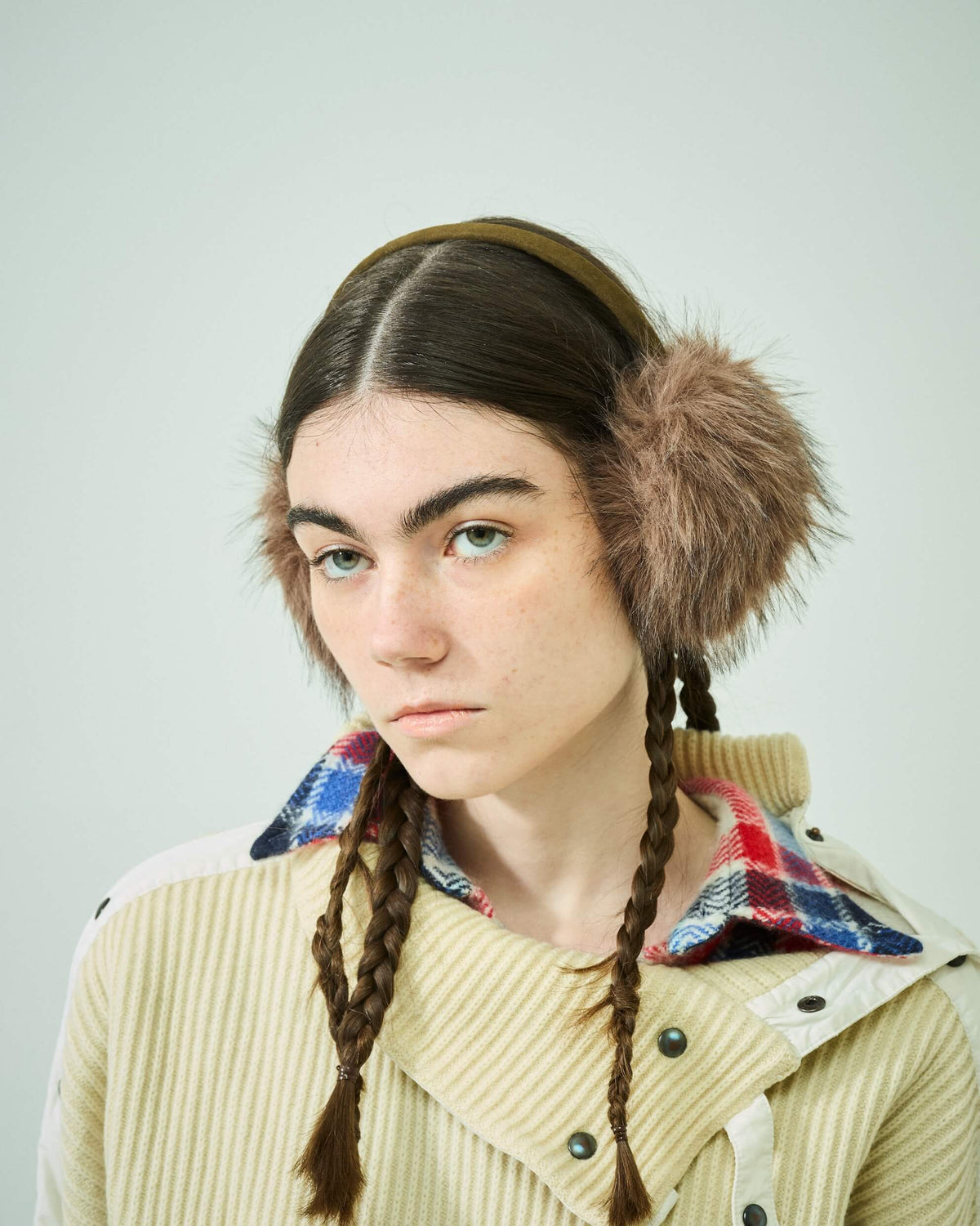 Fluffy earmuff
