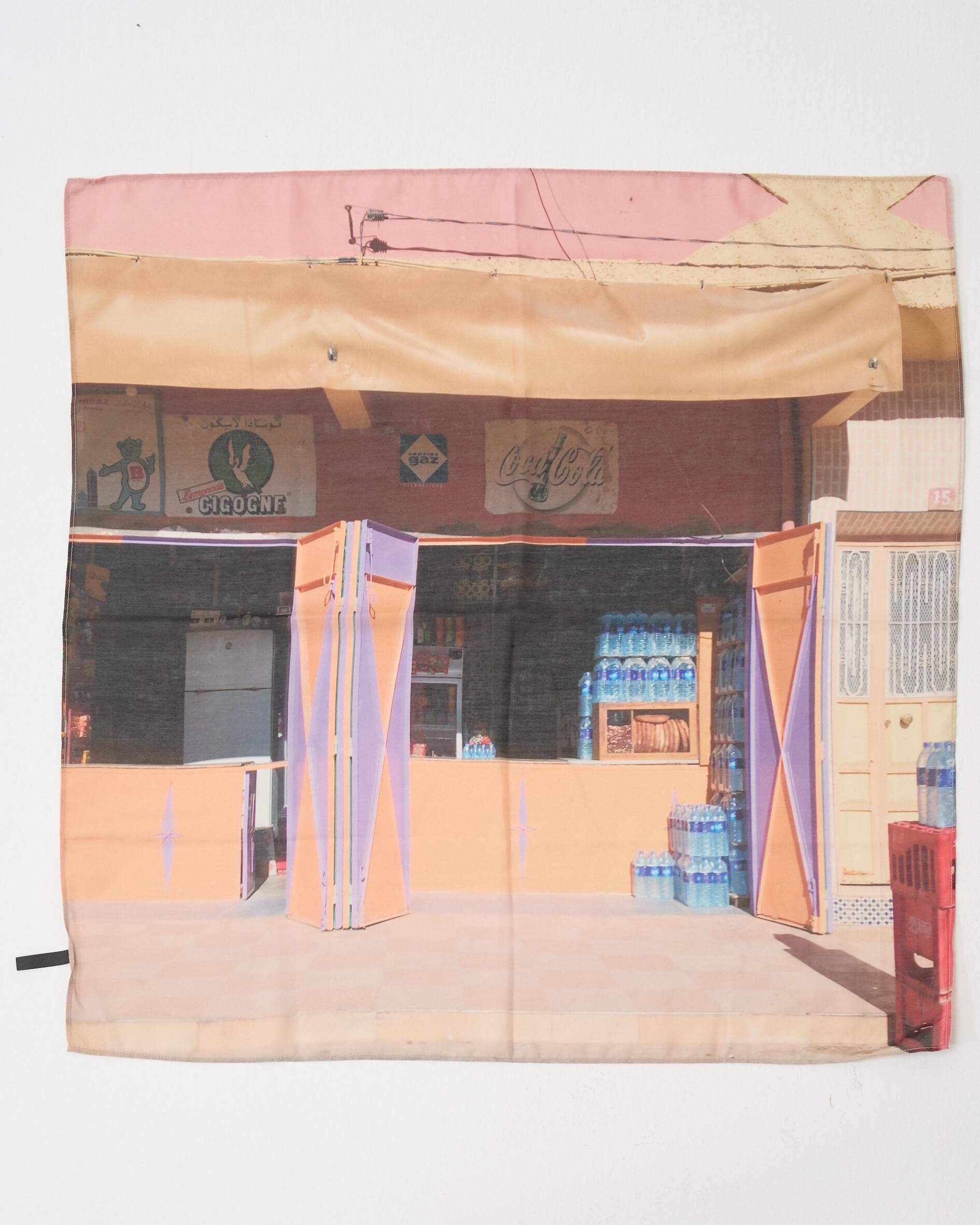 LY Postcard scarf