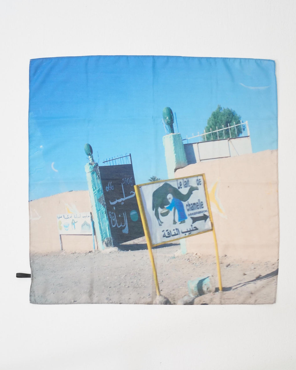 LY Postcard scarf