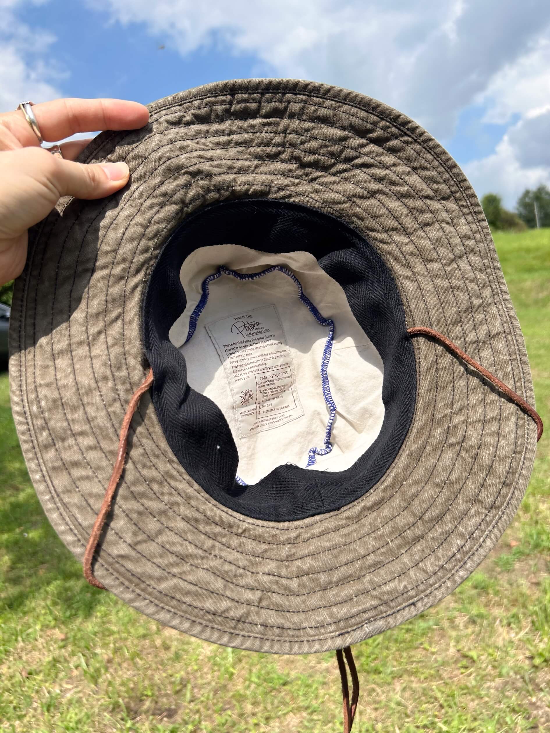 Patina hat