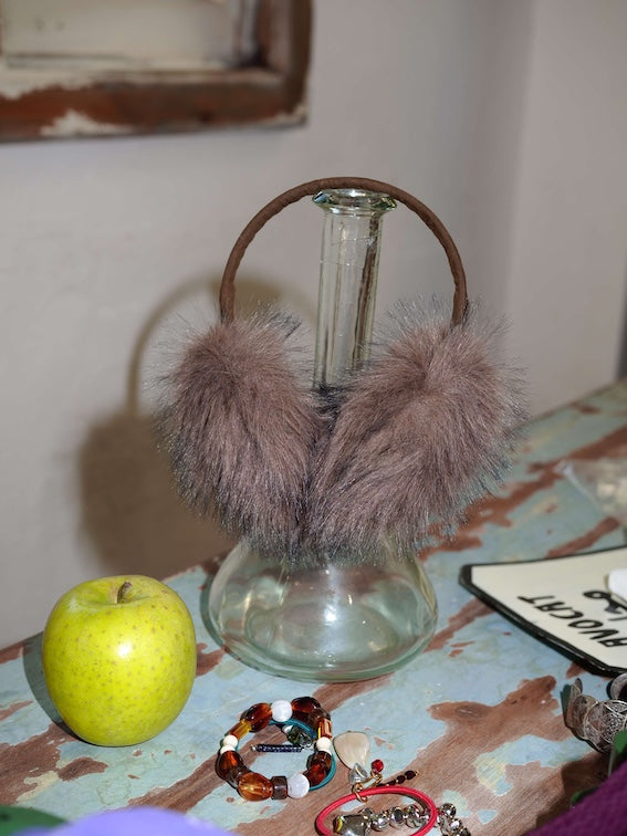 Fluffy earmuff